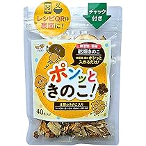 Amazon.co.jp: ポンッとごはん！ 北海道産 乾燥きのこ ミックス 40g